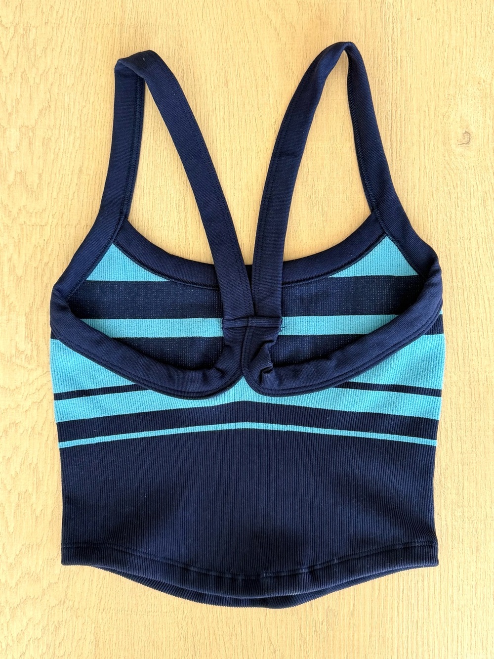 FP Movement All Clear Striped Cami NWT Size XS/S Free People Crop Tank Top - Picture 10 of 12